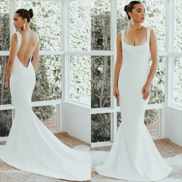 Katie May White Wedding Dress - Picture 1 of 13